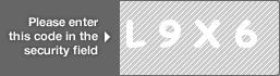 captcha code for visual authentication  letter L number 9 letter X number 6